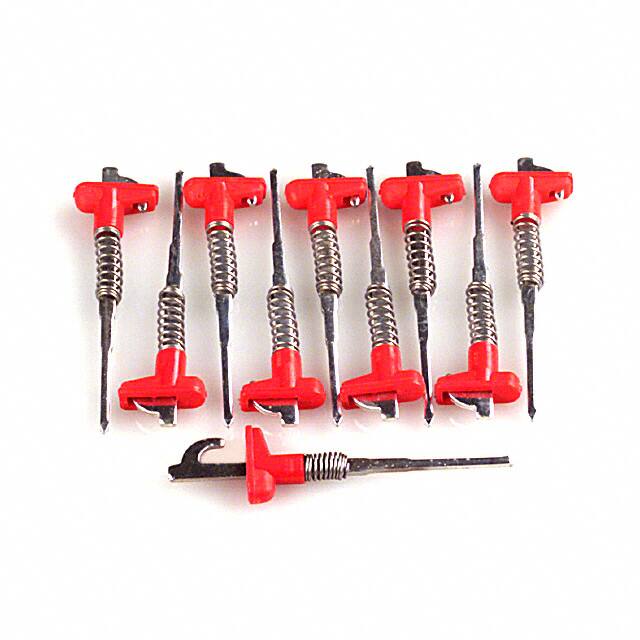 86-1-S RED STANDARD HOOK RED 10PK