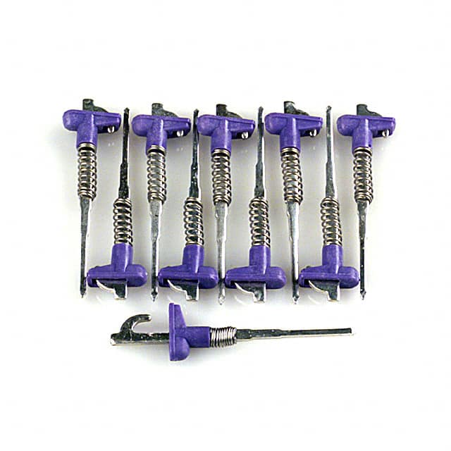 86-1-S-VLT STANDARD HOOK VIOLET 10PK