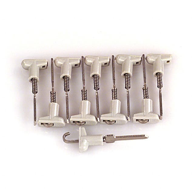 81-1-S GRY STANDARD HOOK GRAY 10PK