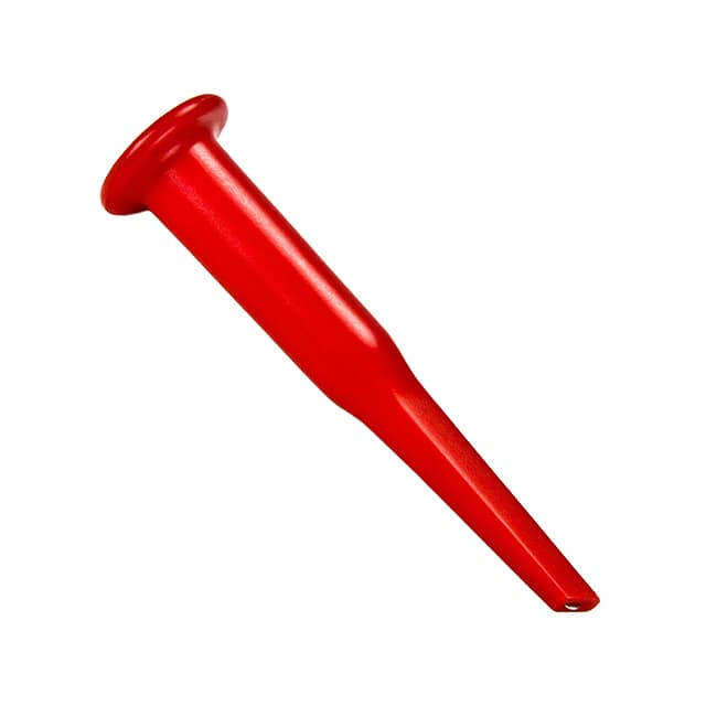 CT2709A-2 SPRUNG HOOK RED 5MM SNAPLOCK
