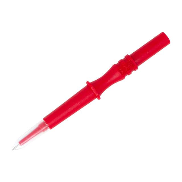 CT2387-2 SPRINGTIP MINIPROBE 2MM JACK RED