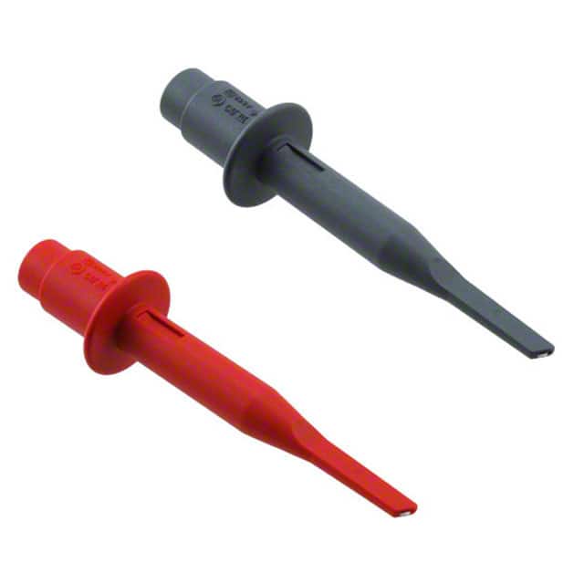 HC120 HOOK CLIPS SET OF 2 RED AND GRAY
