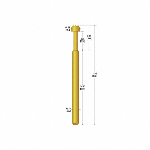 TOP156C23/200G ICT SPRING CONTACT TEST PROBE