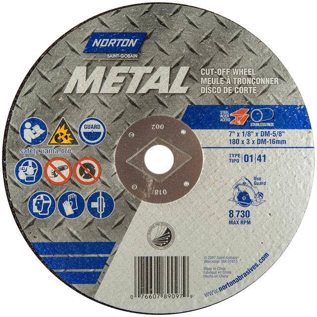 07660789097 7 x 1/8 x DM 5/8 In. Metal Circu