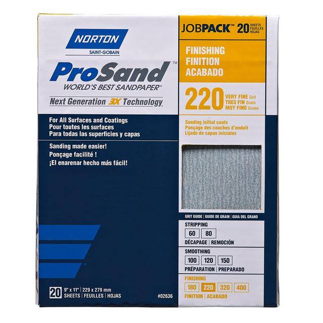 07660768167 9 x 11 In. ProSand Paper Sheet P
