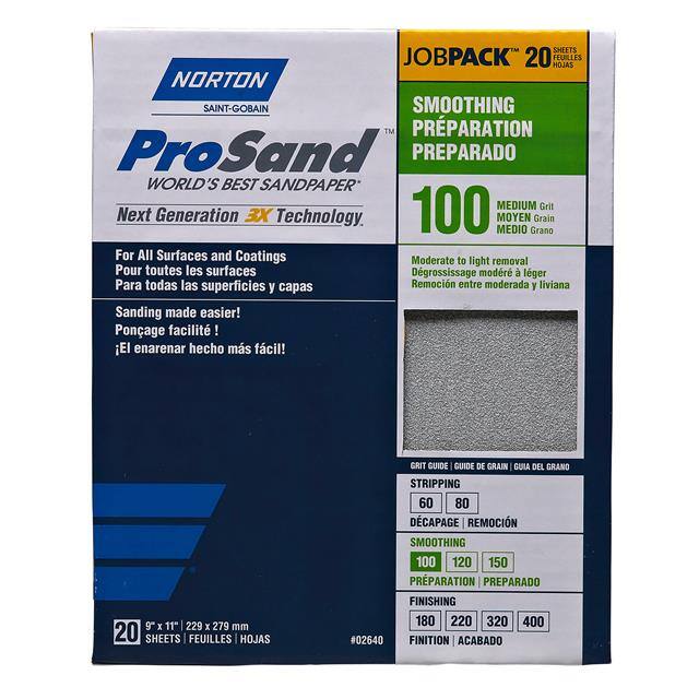07660768173 9 x 11 In. ProSand Paper Sheet P