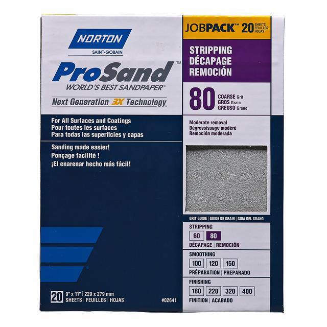 07660768174 9 x 11 In. ProSand Paper Sheet P