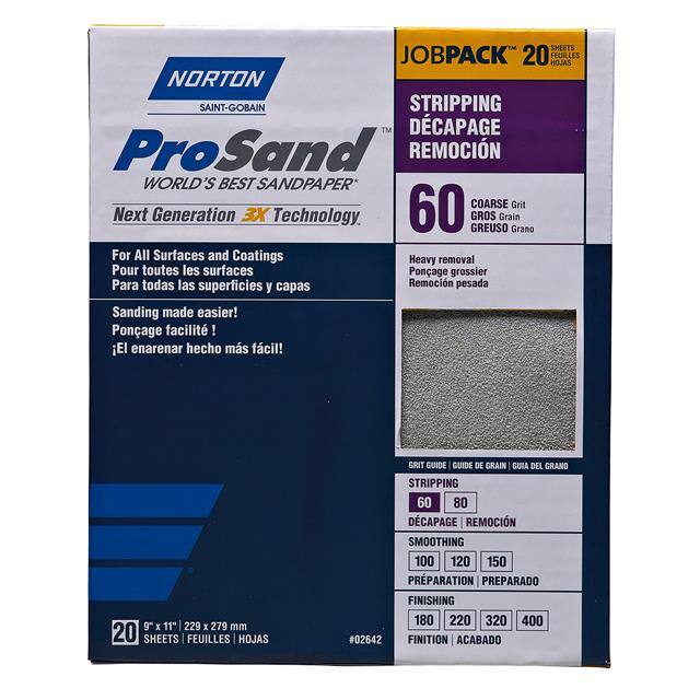 07660768175 9 x 11 In. ProSand Paper Sheet P