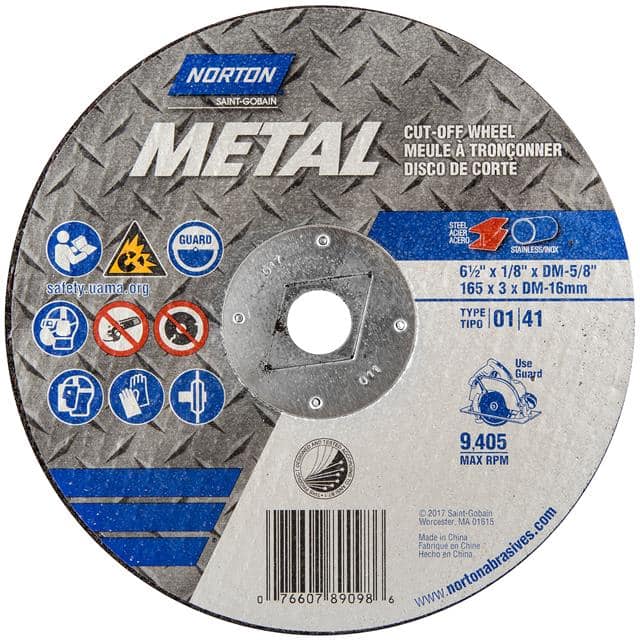 07660789098 6-1/2 x 1/8 x DM 5/8 In. Metal C