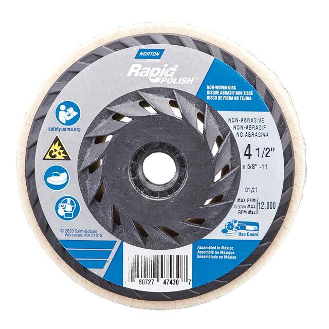 78072747430 4-1/2 x 5/8-11 In. Bear-Tex Rapi