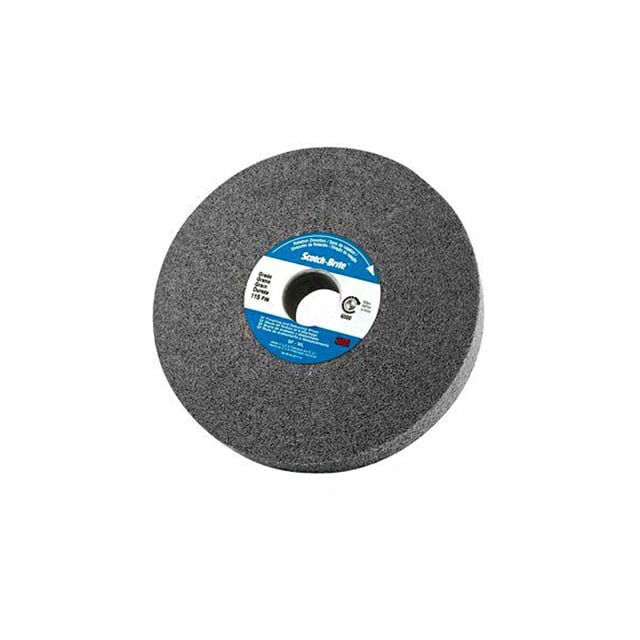 61500190642 CONVOLUTE WHEEL DEBURR 6" 8S MED