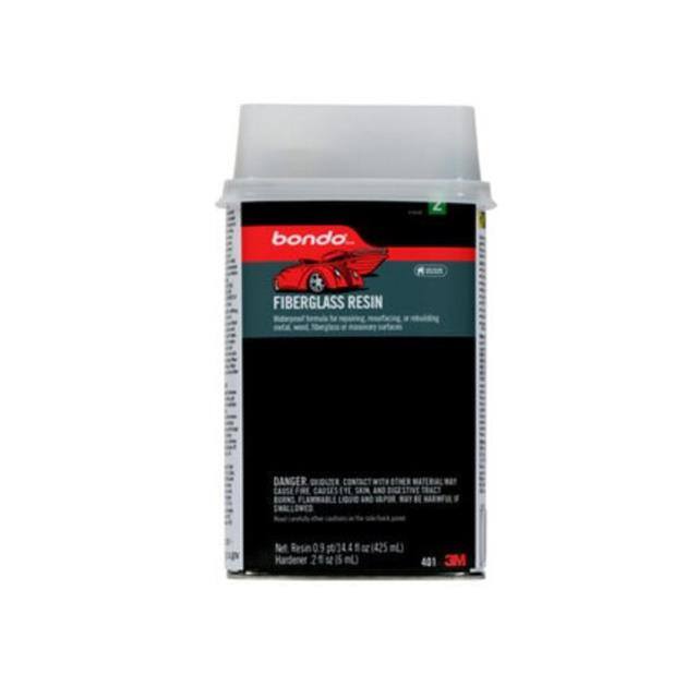 0401 BONDO FIBERGLASS RESIN, 00401, 0