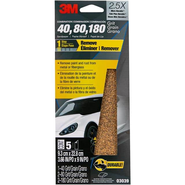 03039 3M SANDPAPER, 03039, ASSORTED CO