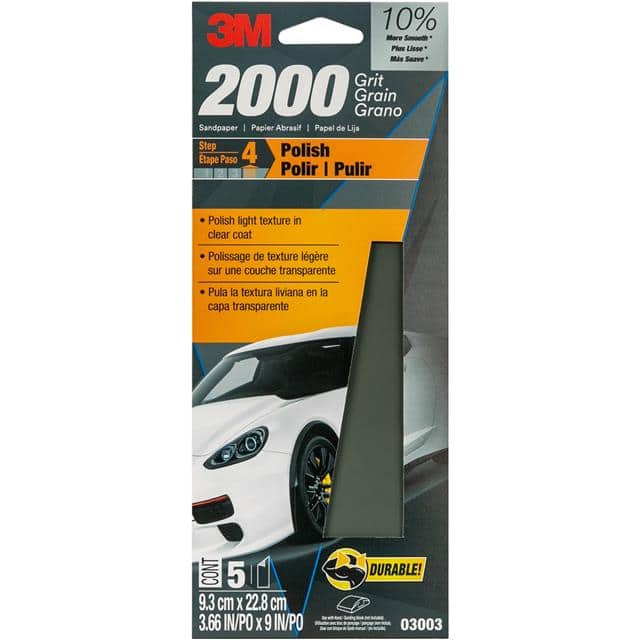 03003 3M WETORDRY SANDPAPER, 03003, 20