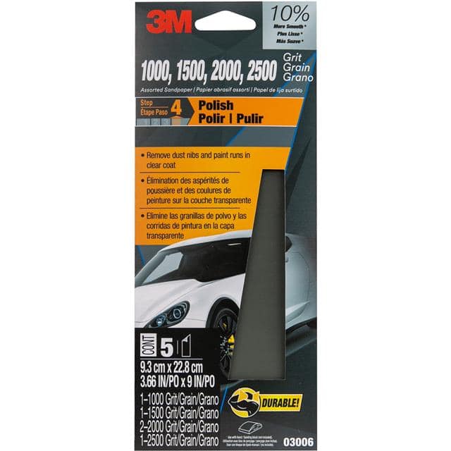 03006 3M WETORDRY SANDPAPER, 03006, AS