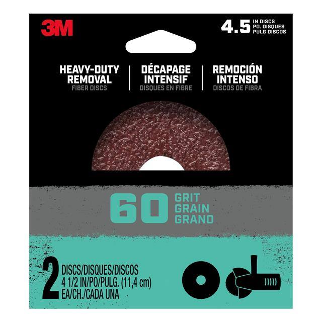 FBRDISC4.5IN60 3M SURFACE RESTORATION & REPAIR