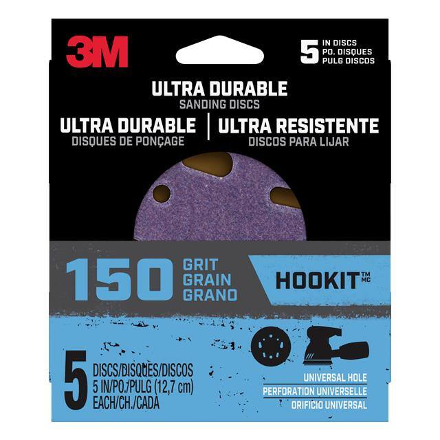 DISC5IN5PK150 3M ULTRA DURABLE 5 INCH POWER SA