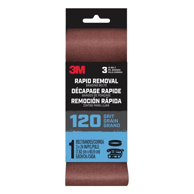BELT3X241PK120 3M RAPID REMOVAL 3 X 24 INCH POW
