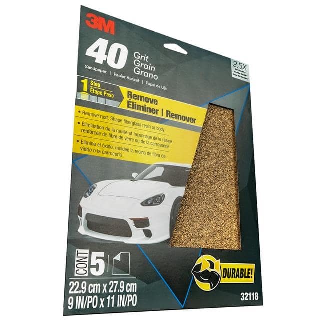 32118 3M SANDPAPER, 32118, 9 IN X 11 I