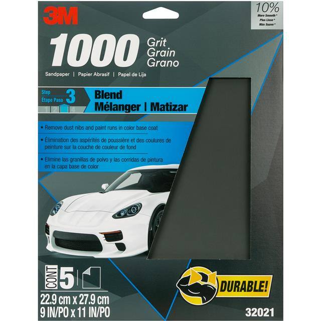 32021 3M WETORDRY SANDPAPER, 32021, 10
