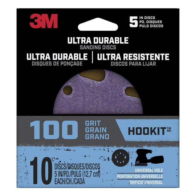 DISC5IN10PK100 3M ULTRA DURABLE 5 INCH POWER SA