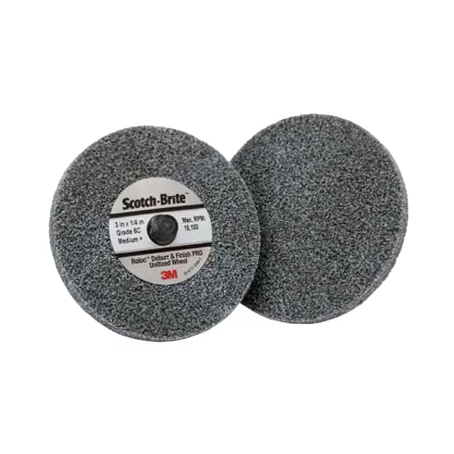DP-UR-3"X1/8"-NH 8C CRS+ SCOTCH-BRITE ROLOC DEBURR AND FI