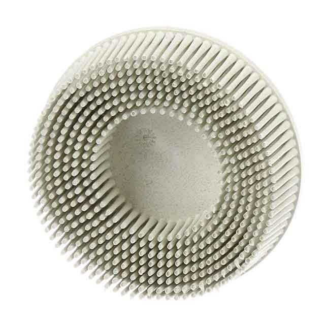 RD-ZB-3"-WHITE BRISTLE DISC 3X5/8 TAPERED 120