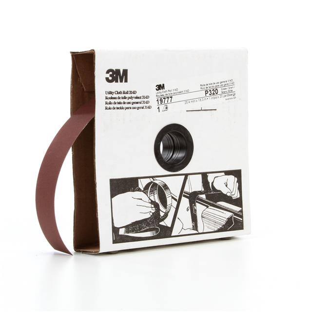19777 3M UTILITY CLOTH ROLL 314D, P320
