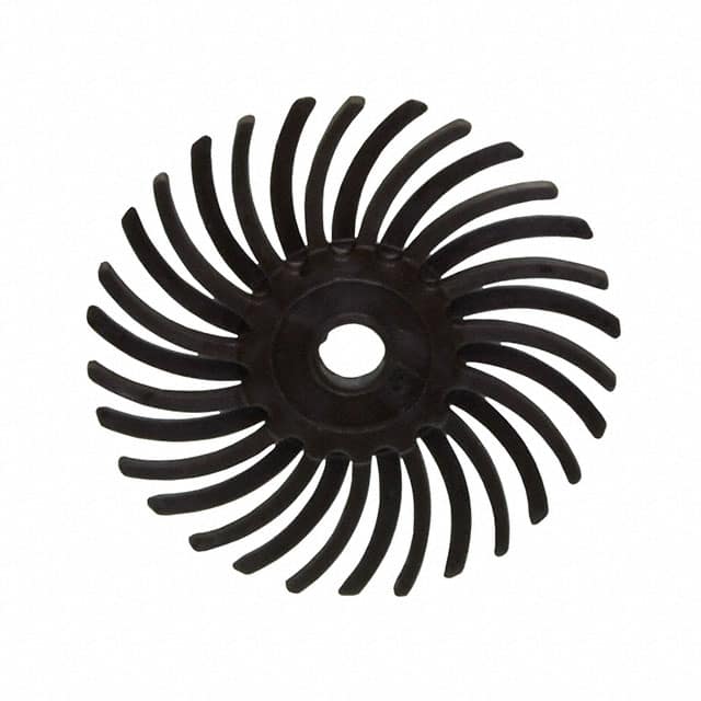 61500151552 RADIAL BRISTLE DISC 1X1/8 1=24PC