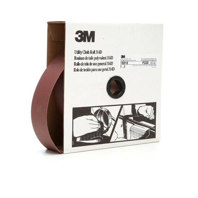 19818 3M UTILITY CLOTH ROLL 314D, P220