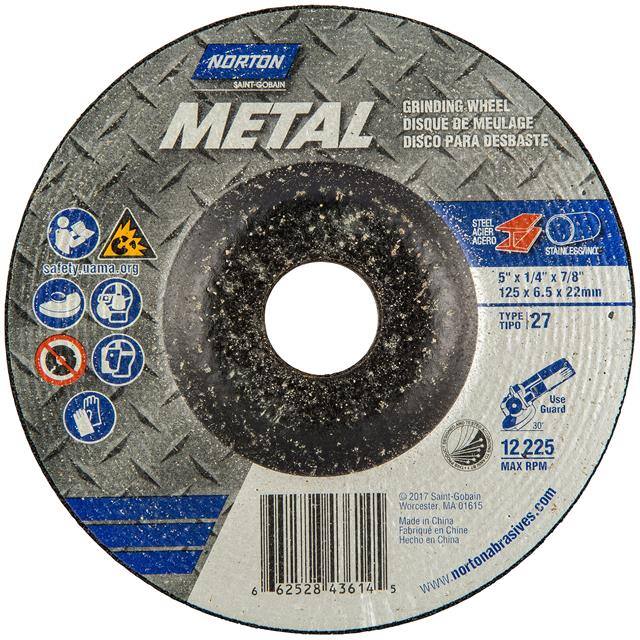 66252843614 5 x 1/4 x 7/8 In. Metal Grinding