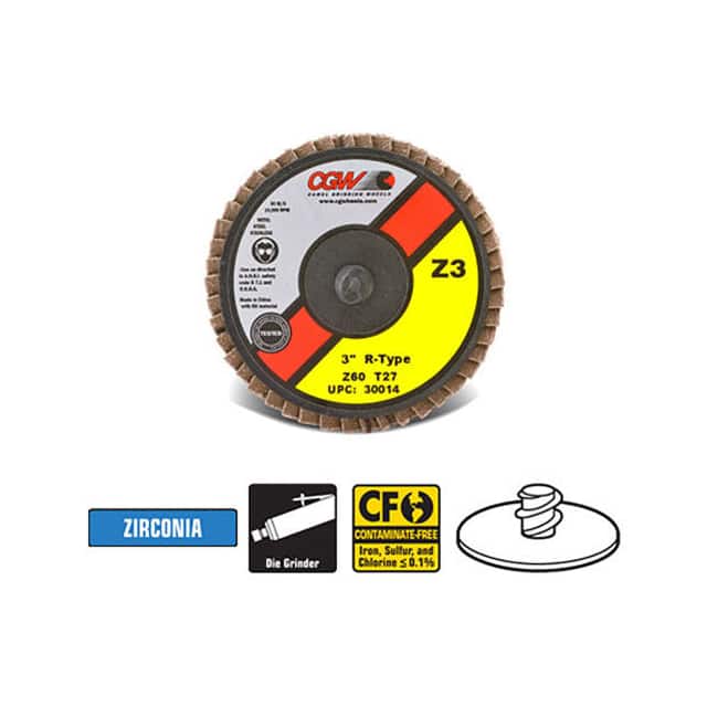 B295936 CGW ABRASIVES ABRASIVE QUICK CHA