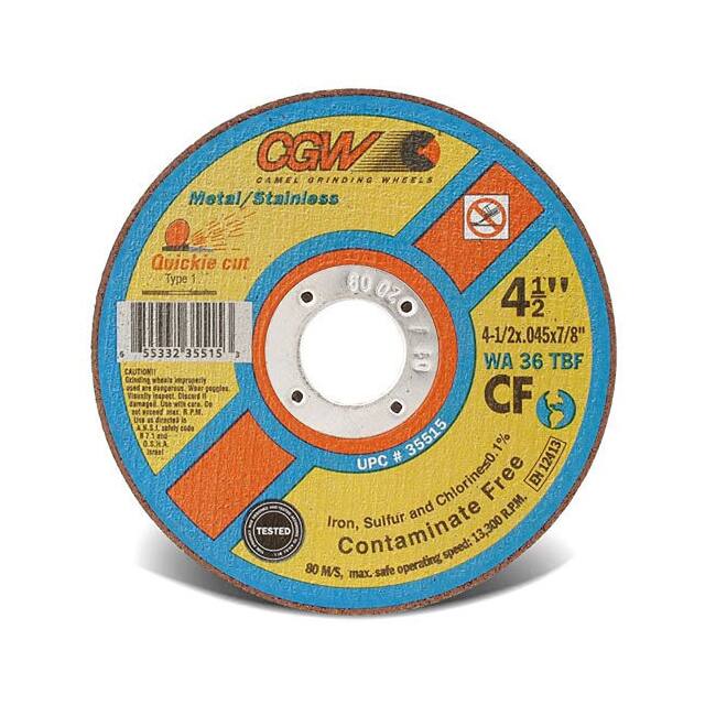 36301 CGW ABRASIVES CUT-OFF WHEEL 5X7/