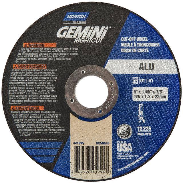 66252841995 5 x .045 x 7/8 In. Gemini ALU Cu