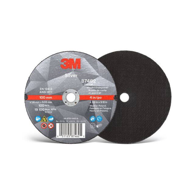 7100139215 SILVER CUT-OFF WHEEL T1 36 GRIT