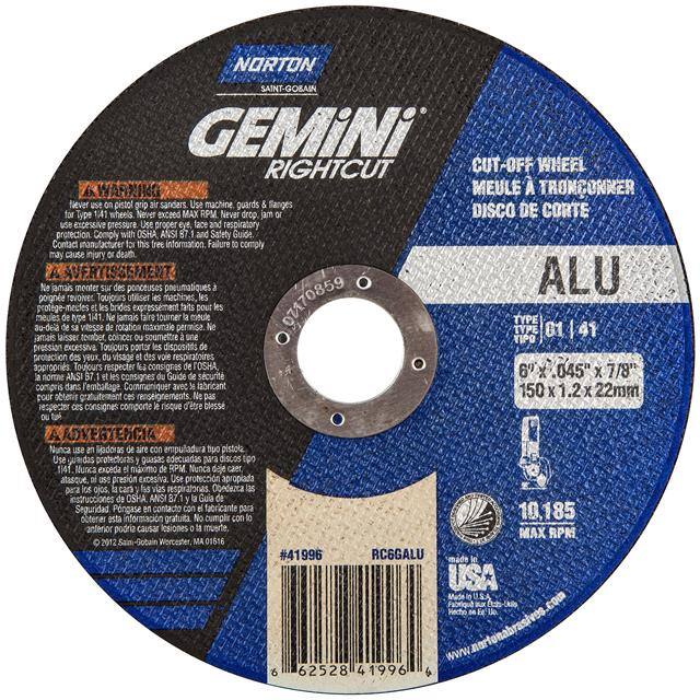66252841996 6 x .045 x 7/8 In. Gemini ALU Cu