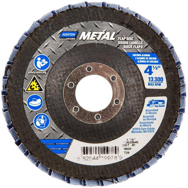 66254419978 4-1/2 x 7/8 In. Metal Fiberglass