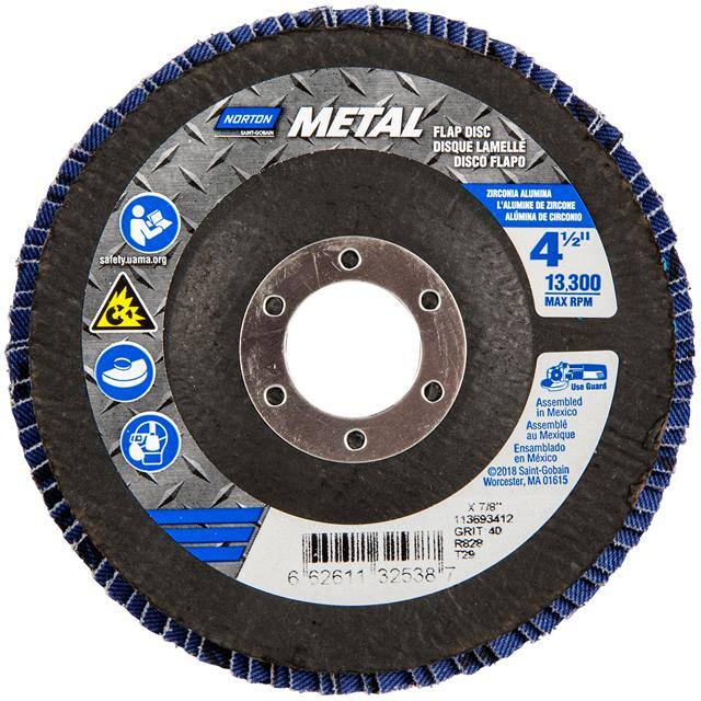 66261132538 4-1/2 x 7/8 In. Metal Fiberglass