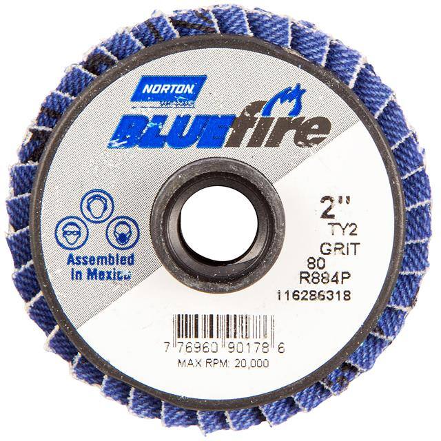 77696090178 2 In. BlueFire Plastic Flat Mini