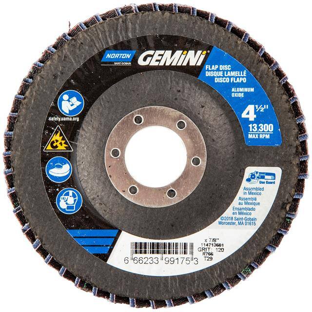 66623399175 4-1/2 x 7/8 In. Gemini Fiberglas