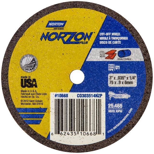 66243510668 3 x .035 x 1/4 In. NorZon Plus C