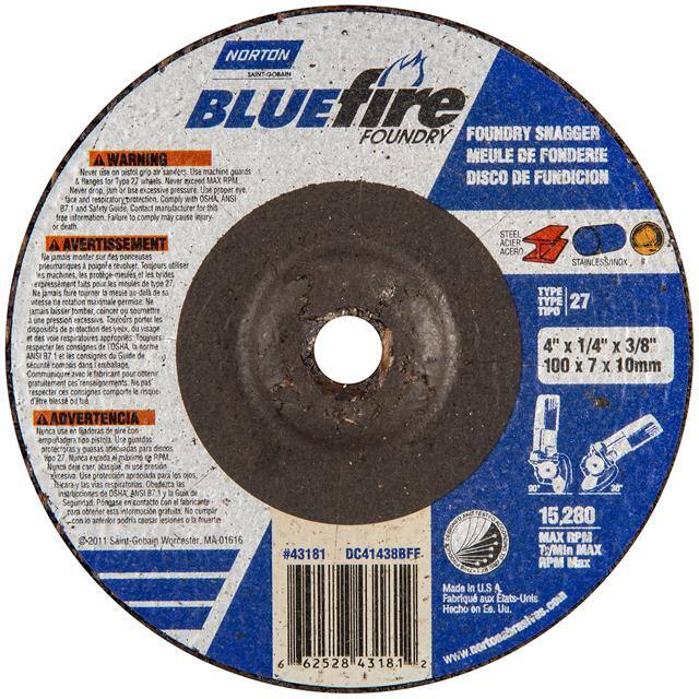 66252843181 4 x 1/4 x 3/8 In. BlueFire Found