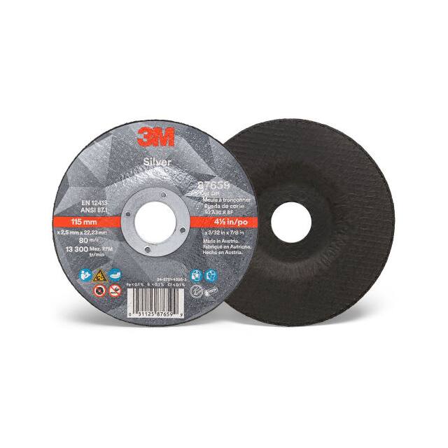 7010409304 SILVER CUT-OFF WHEEL T27 36 GRIT