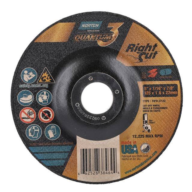 66252838464 5 x 1/16 x 7/8 In. Quantum3 Righ