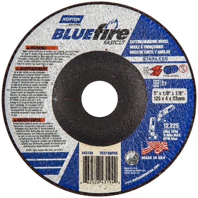 66252843194 5 x 1/8 x 7/8 In. BlueFire INOX/