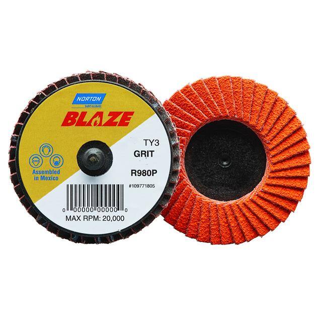 77696090147 2 In. Blaze Plastic Flat Mini Fl