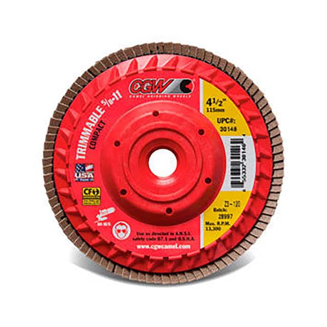 30202 CGW ABRASIVES TRIMMABLE FLAP DIS