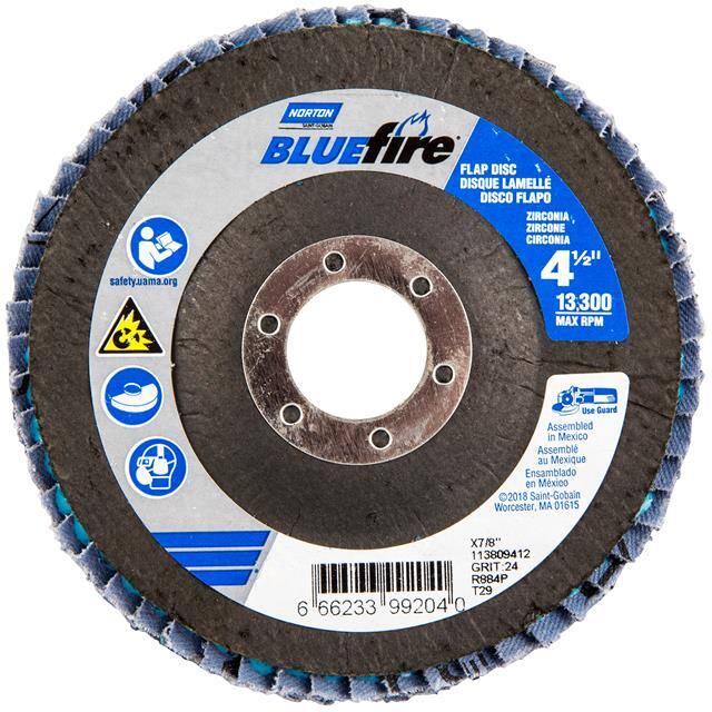 66623399204 4-1/2 x 7/8 In. BlueFire Fibergl