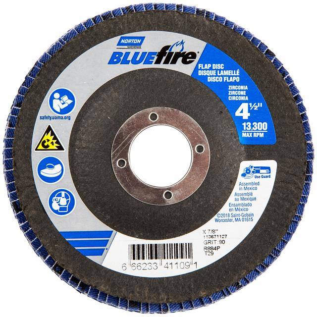 66623341109 4-1/2 x 7/8 In. BlueFire Fibergl