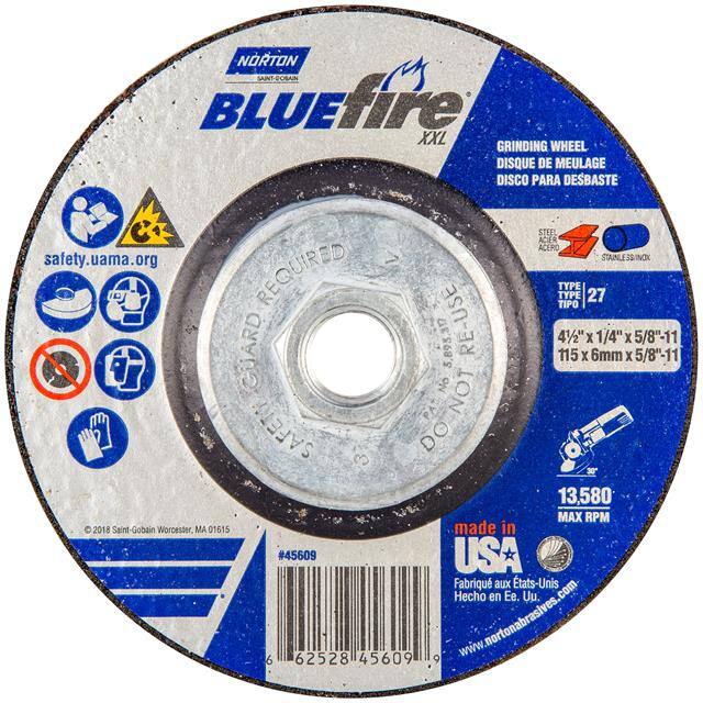 66252845609 4-1/2 x 1/4 x 5/8-11 In. BlueFir